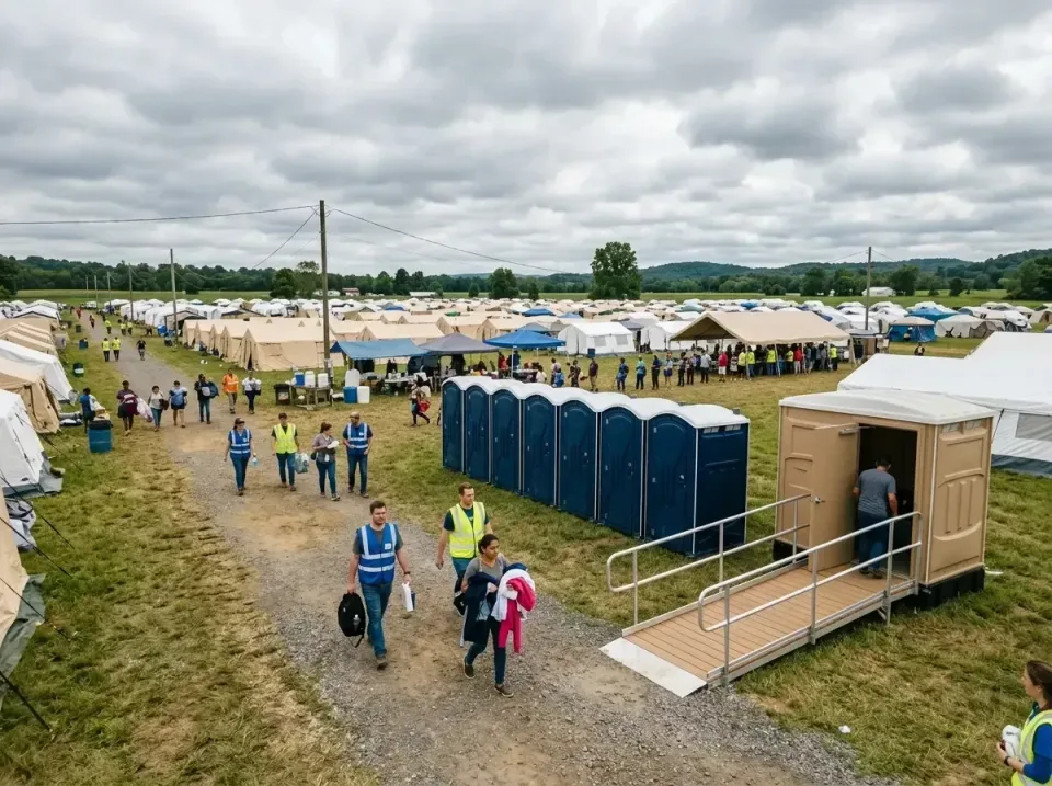 disaster-relief-camp-restrooms-010 — frequently asked questions, Dumpster & Portable Bathrooms Rental in Cisco, TX